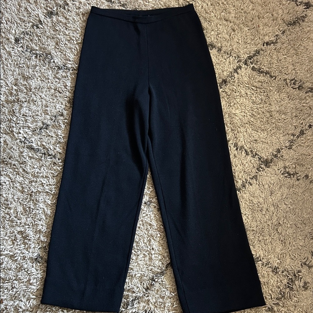 Classic Black Wide Leg Women's Jeans